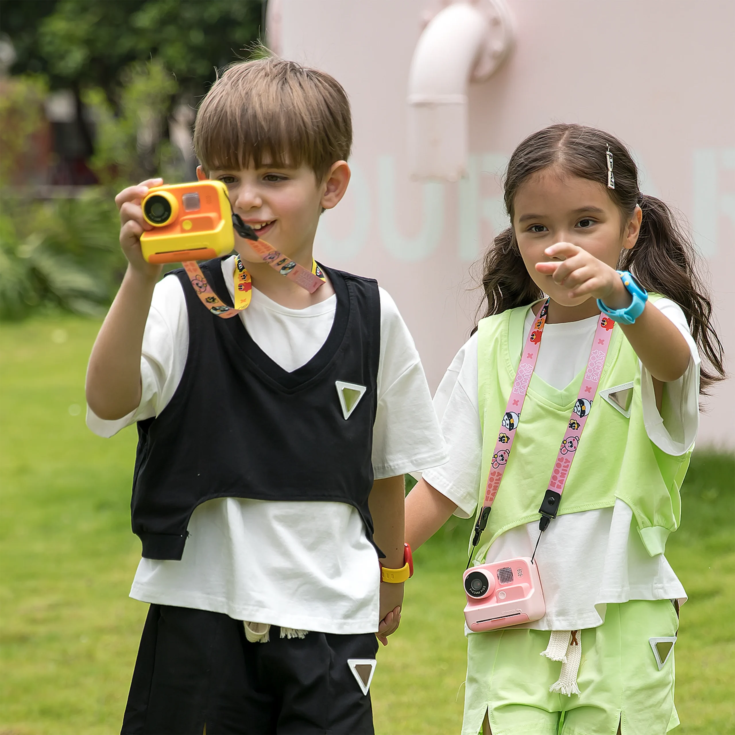 Digital camera for children Picocici with printer K27 pink - Image 4