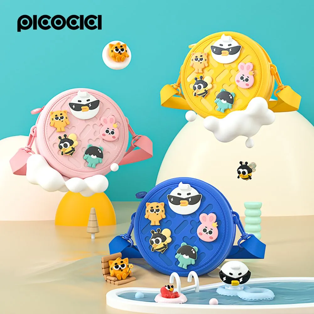 Backpack for children Picocici small round K36 blue - Image 3