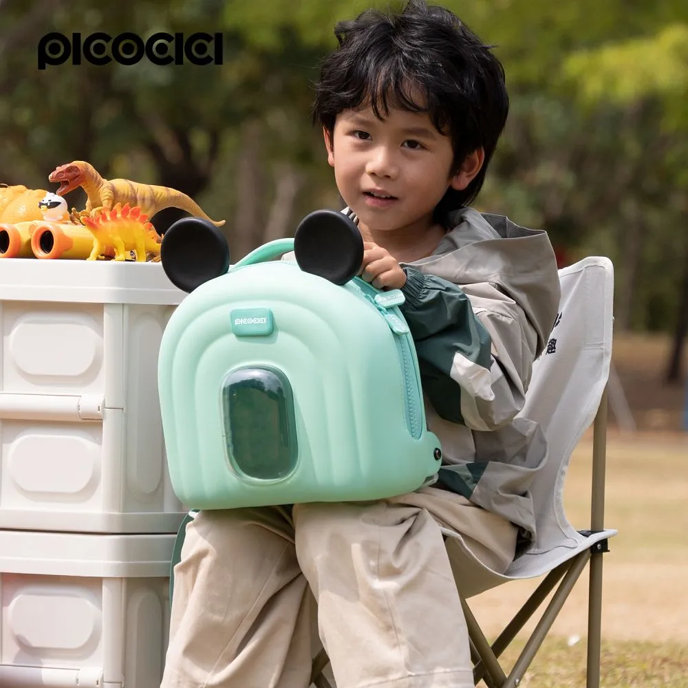 Backpack for children Picocici small with ears K52 blue - 2. kép
