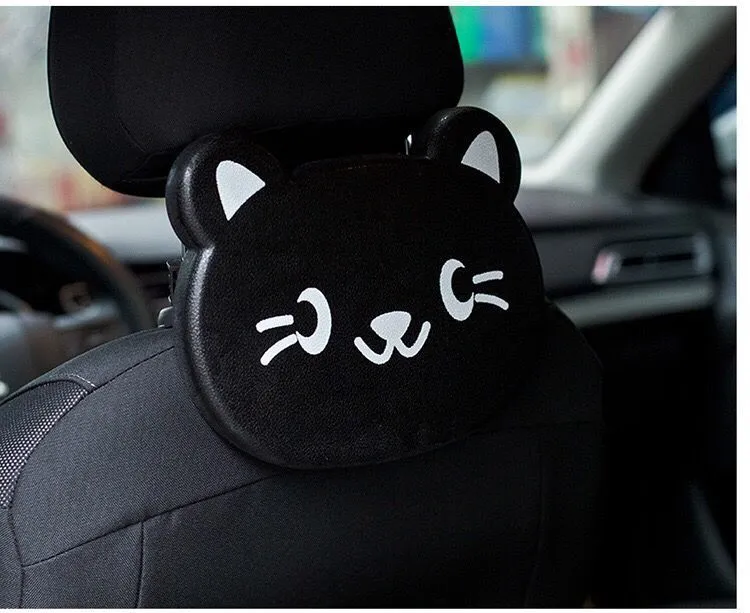 Foldable car table for kids cat shape black - Image 2