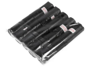 Plastic bags for dog excrement 10 rolls black