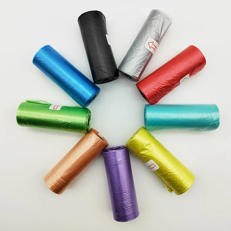 Plastic bags for dog excrement 10 rolls green - 4. kép