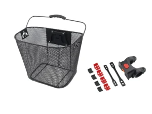 Front bicycle basket with quick release FSBKT-013 black