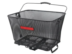 Rear bicycle basket with quick release FSBKT-104 black