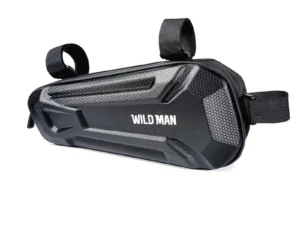 WILDMAN traveling bag under the bike frame with zipper 1,8L XT9 black