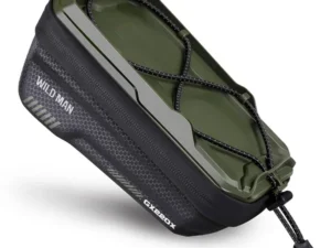 WILDMAN traveling bag for bike frame with zipper 1L ( 4"- 7") GX220X green