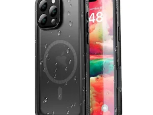 Case for iPhone 16 PRO Shellbox Dot waterproof MagSafe compatible black