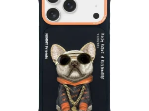 NIMMY case GLASSES COOL DOG for IPHONE 17 Pro black