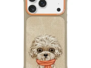 NIMMY case BIG EYED PET 2.0 Dog for IPHONE 17 beige