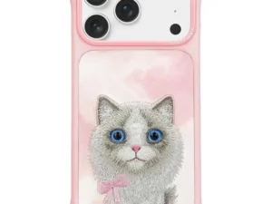 NIMMY case BIG EYED PET 2.0 Cat for IPHONE 17 Pro Max pink