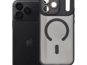 iPhone 18 Pro Max / 17 Pro Max Variete Mag Cover tok, MagSafe-kompatibilis, fekete