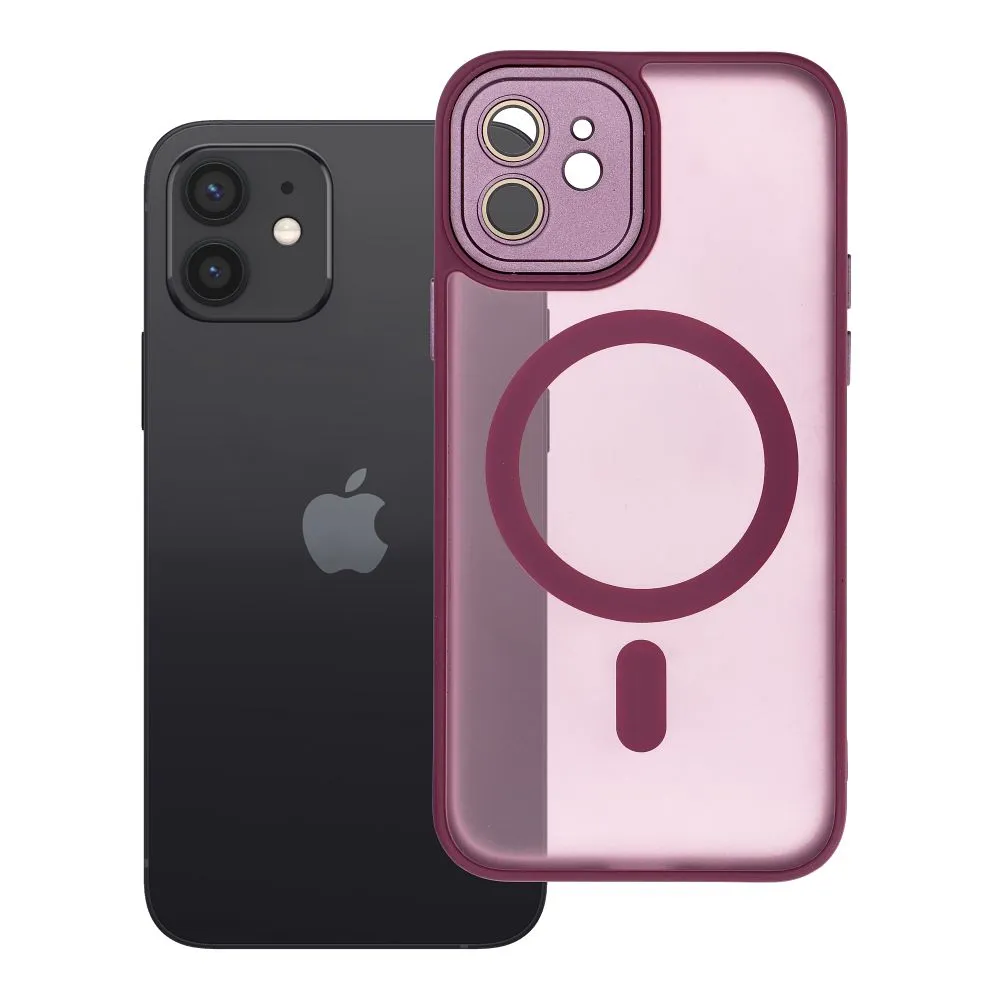 Case for iPhone 12 Variete Mag Cover compatible with MagSafe purple