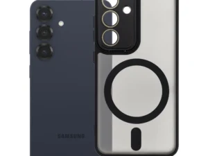 Case for Samsung S25 Variete Mag Cover compatible with MagSafe black