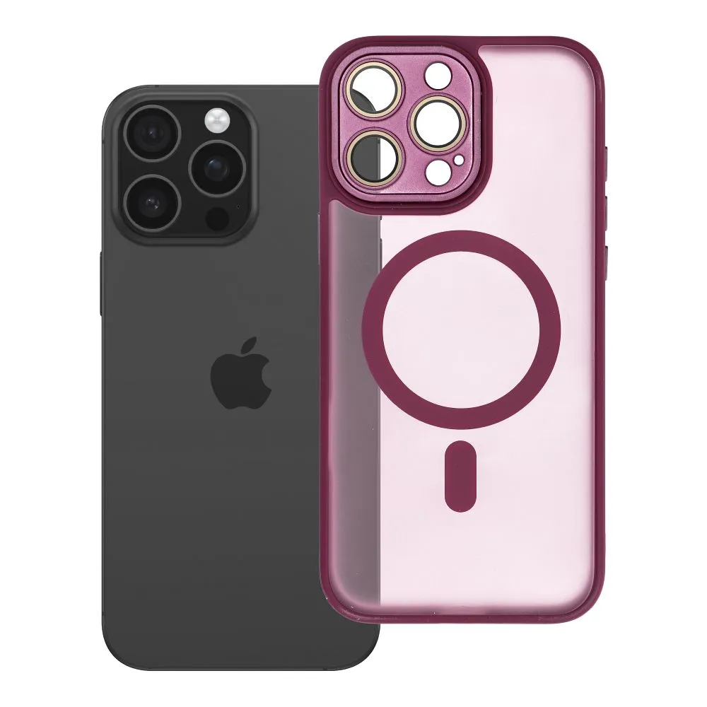 Case for iPhone 16 PRO MAX Variete Mag Cover compatible with MagSafe purple - Image 3