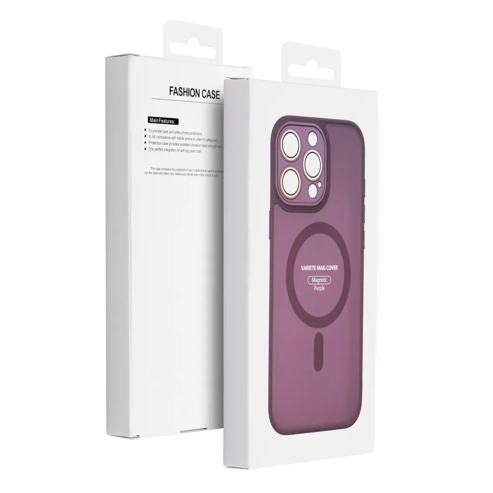 Case for iPhone 16 PRO MAX Variete Mag Cover compatible with MagSafe purple