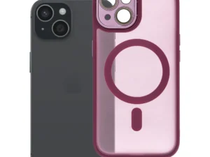 Case for iPhone 15 Variete Mag Cover compatible with MagSafe purple