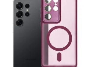 Case for Samsung S25 ULTRA Variete Mag Cover compatible with MagSafe purple