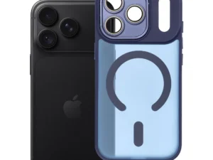 Case for iPhone 18 Pro / 17 Pro Variete Mag Cover compatible with MagSafe navy blue