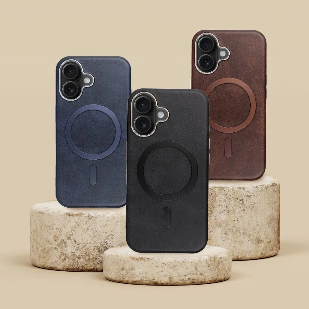 Case for iPhone 17 Pro Max / 18 Pro Max (low camera edge) Gentleman Mag Cover compatible with MagSafe black - 6. kép