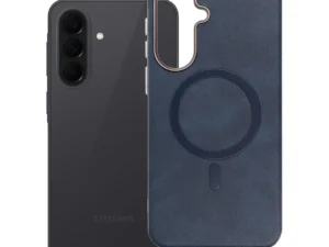 Case for Samsung A37 Gentleman Mag Cover compatible with MagSafe navy blue