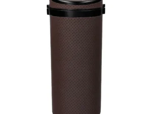 Tube-shaped tissue dispenser brown