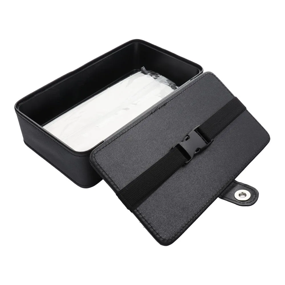 Tissue box with strap black - Image 3