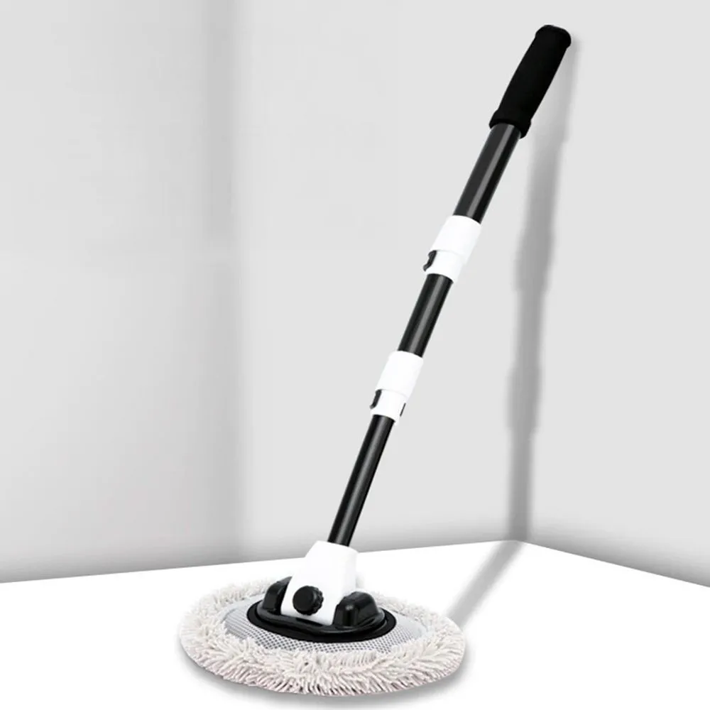 Telescopic car wash mop black - 4. kép