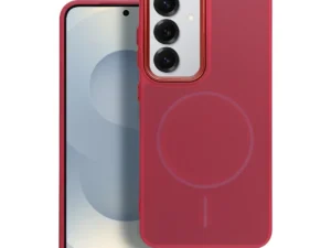 Case for Samsung A56 Frame Mag Cover compatible with MagSafe magenta