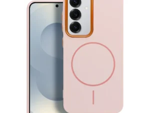 Case for Samsung A52 5G / A52 LTE ( 4G ) / A52s 5G Frame Mag Cover compatible with MagSafe powder pink