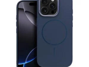 Case for iPhone 13 Frame Mag Cover compatible with MagSafe navy blue
