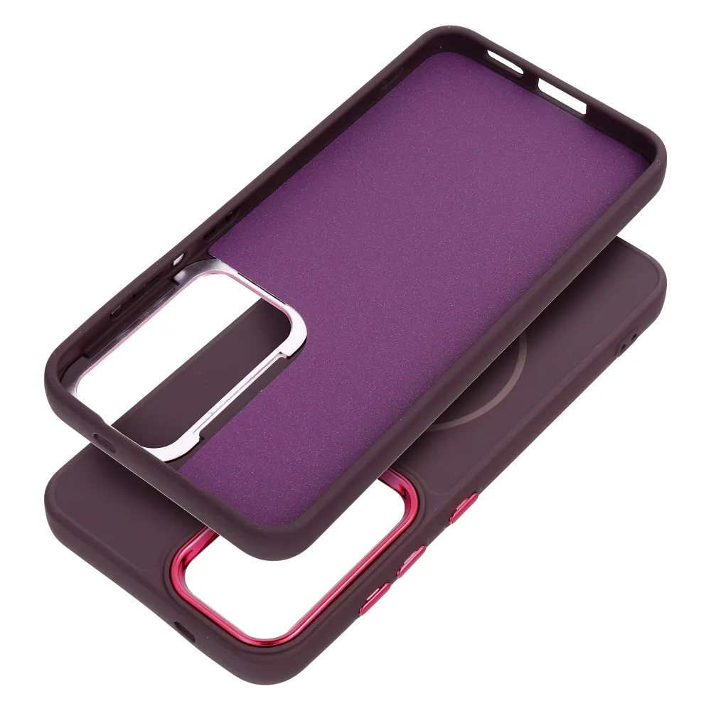 Case for Samsung A57 Frame Mag Cover compatible with MagSafe purple - Image 3