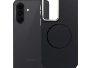 Samsung A37 Frame Mag Cover tok, MagSafe-fel kompatibilis, fekete