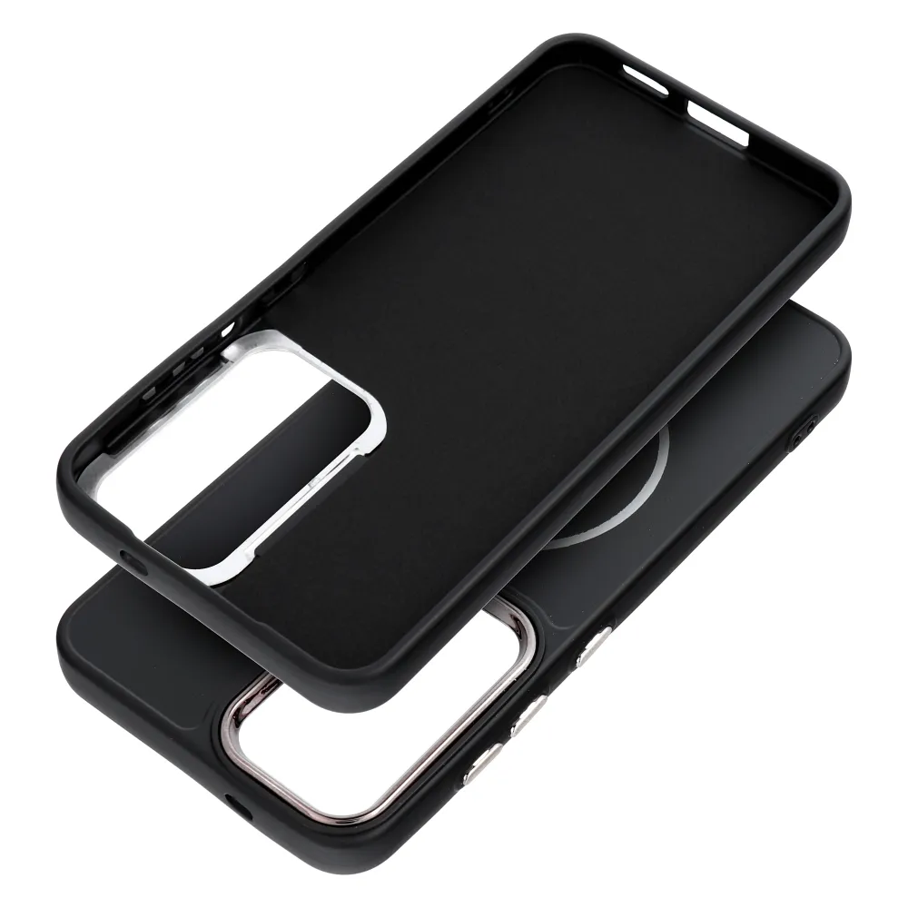 Case for Samsung A27 Frame Mag Cover compatible with MagSafe black - Image 2