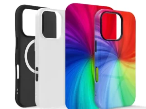 Case double layer for sublimation compatible with MagSafe for IPHONE 16 PRO