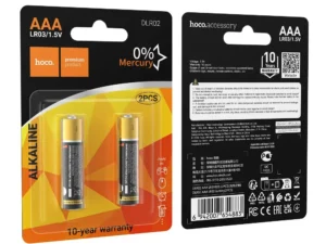 Alkaline battery R3 (AAA) Hoco DLR02 2 pcs