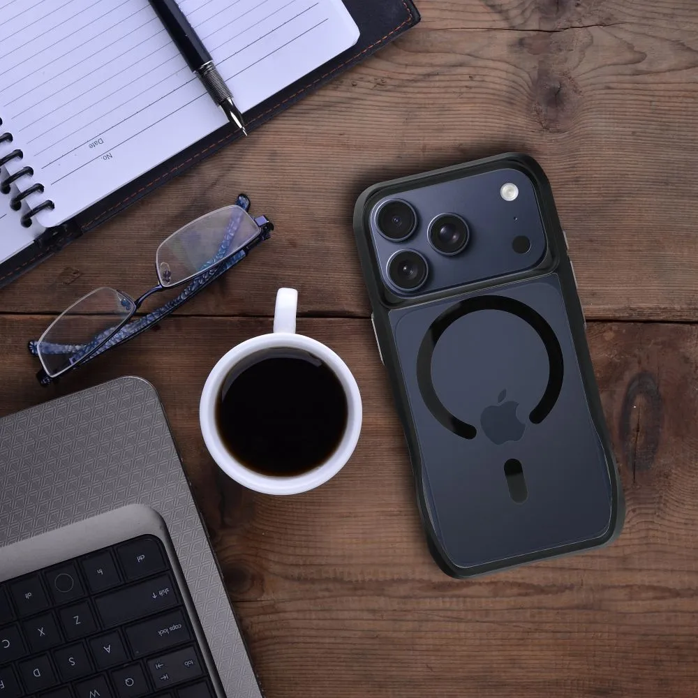 ROAR case SLIM DEFENDER compatible with MagSafe for IPHONE 17 Pro black - 4. kép