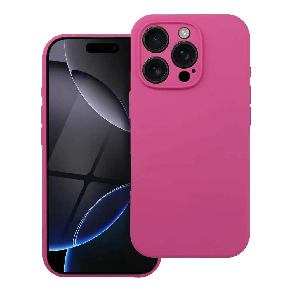 Case for iPhone 16 Silicone 2mm (camera protection) compatible with MagSafe pink - Image 2