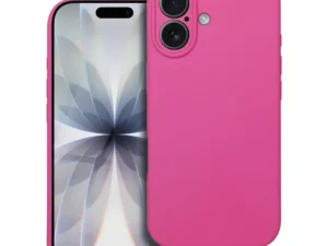 Case for iPhone 17 Silicone 2mm (camera protection) compatible with Magsafe pink