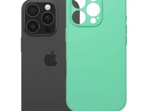 Case for iPhone 16 PRO Silicone 2mm (camera protection) compatible with MagSafe mint