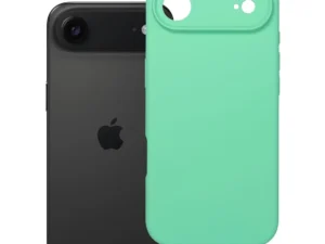 Case for iPhone 17 AIR Silicone 2mm (camera protection) compatible with MagSafe mint