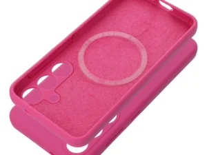 Case for Honor 400 SMART Silicone 2mm (camera protection) compatible with MagSafe pink