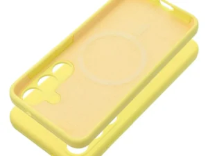 Case for Honor 400 SMART Silicone 2mm (camera protection) compatible with MagSafe yellow