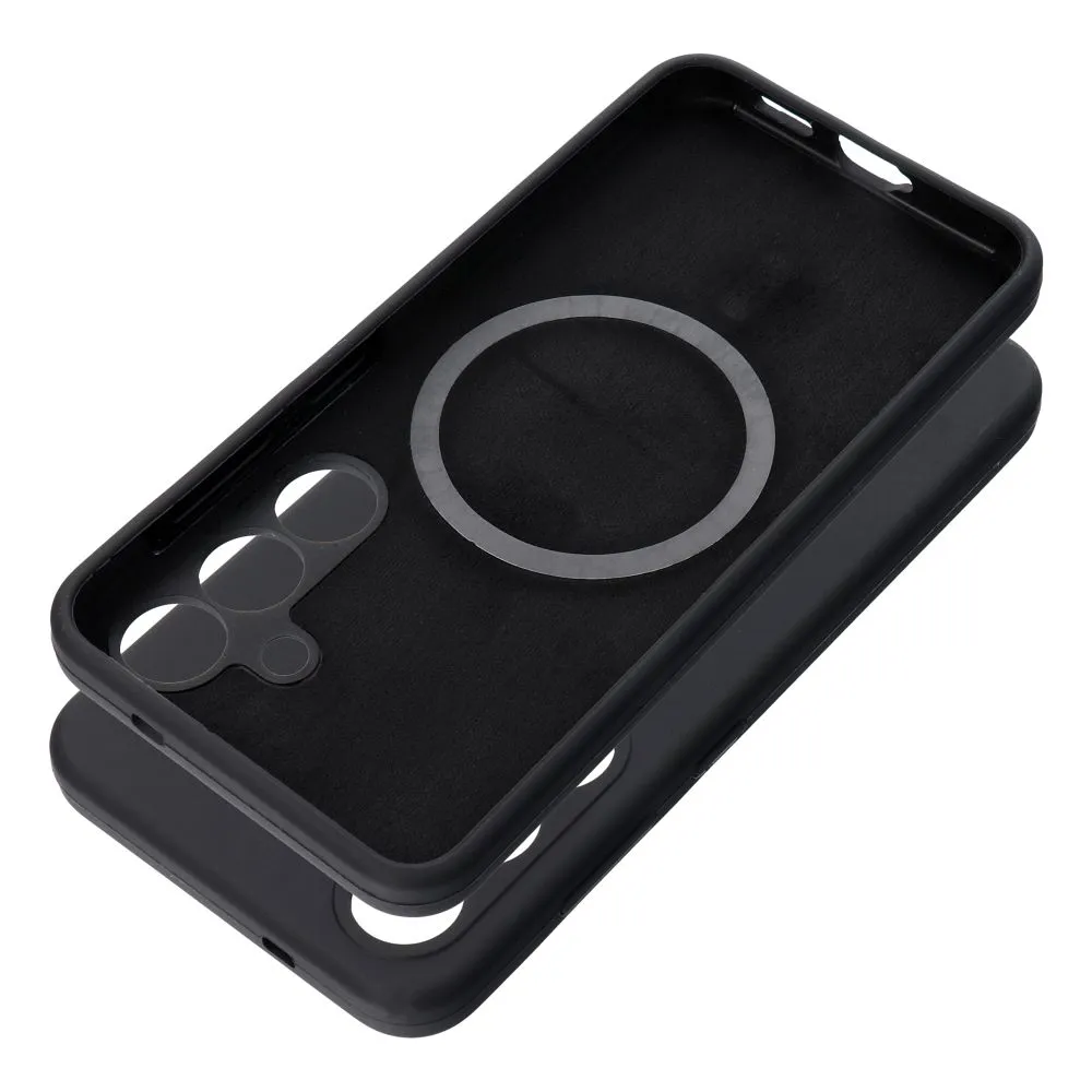 Case for Samsung S26 Silicone 2mm (camera protection) compatible with MagSafe black - Image 7