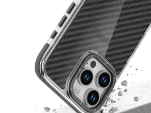 Case for iPhone 17 Fiber compatible with MagSafe black