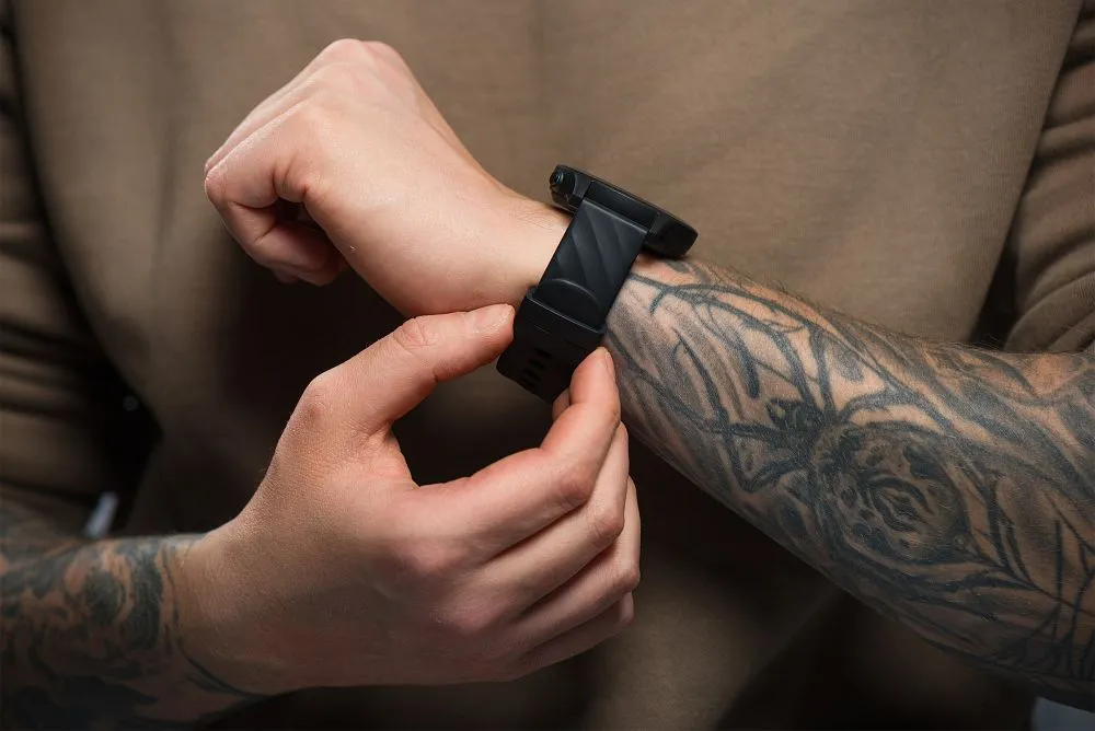 Smartwatch TITMO O-100 (TFT, bluetooth call) black - Image 8