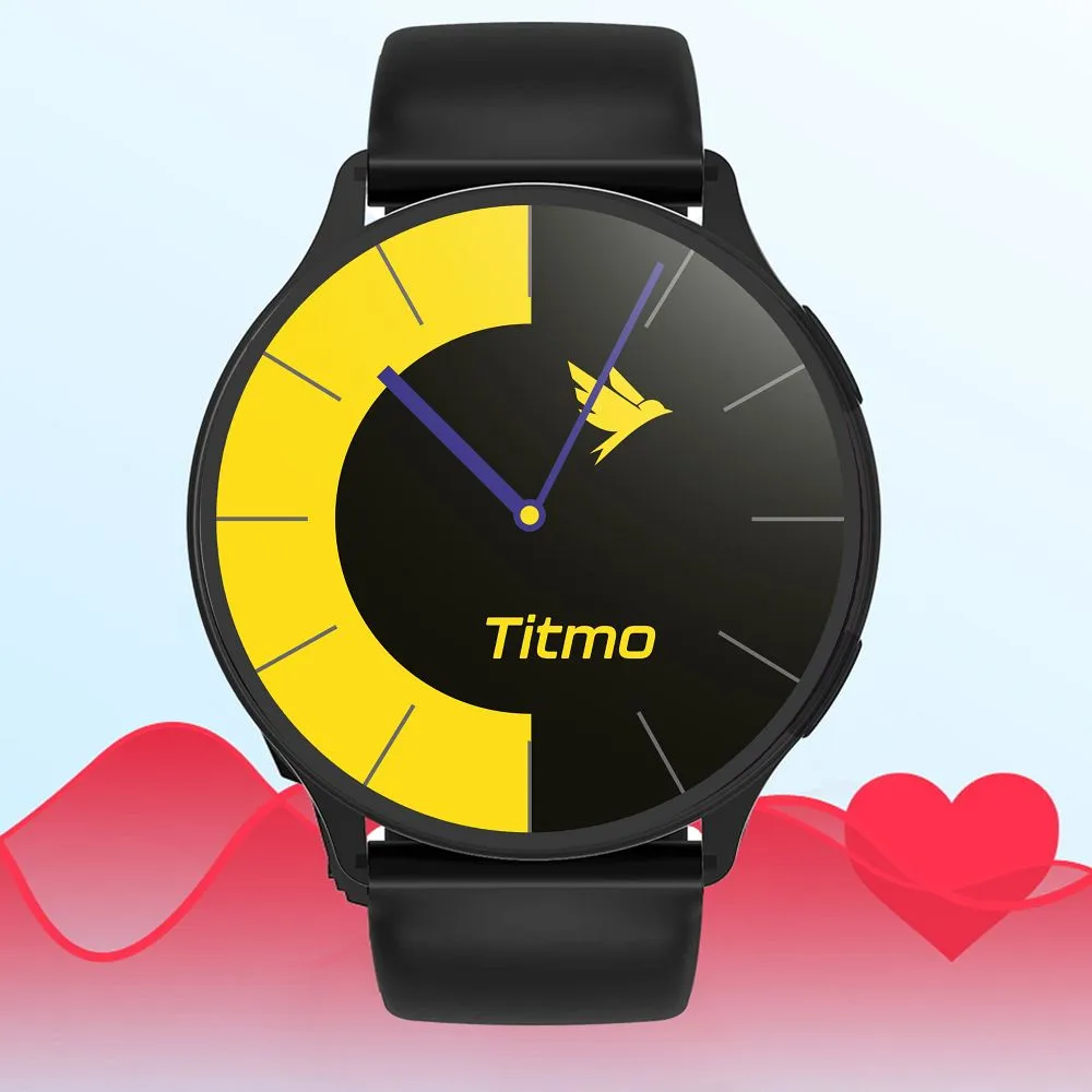 Smartwatch TITMO O-200 (GPS, AMOLED, bluetooth call, silicone strap) black - Image 9