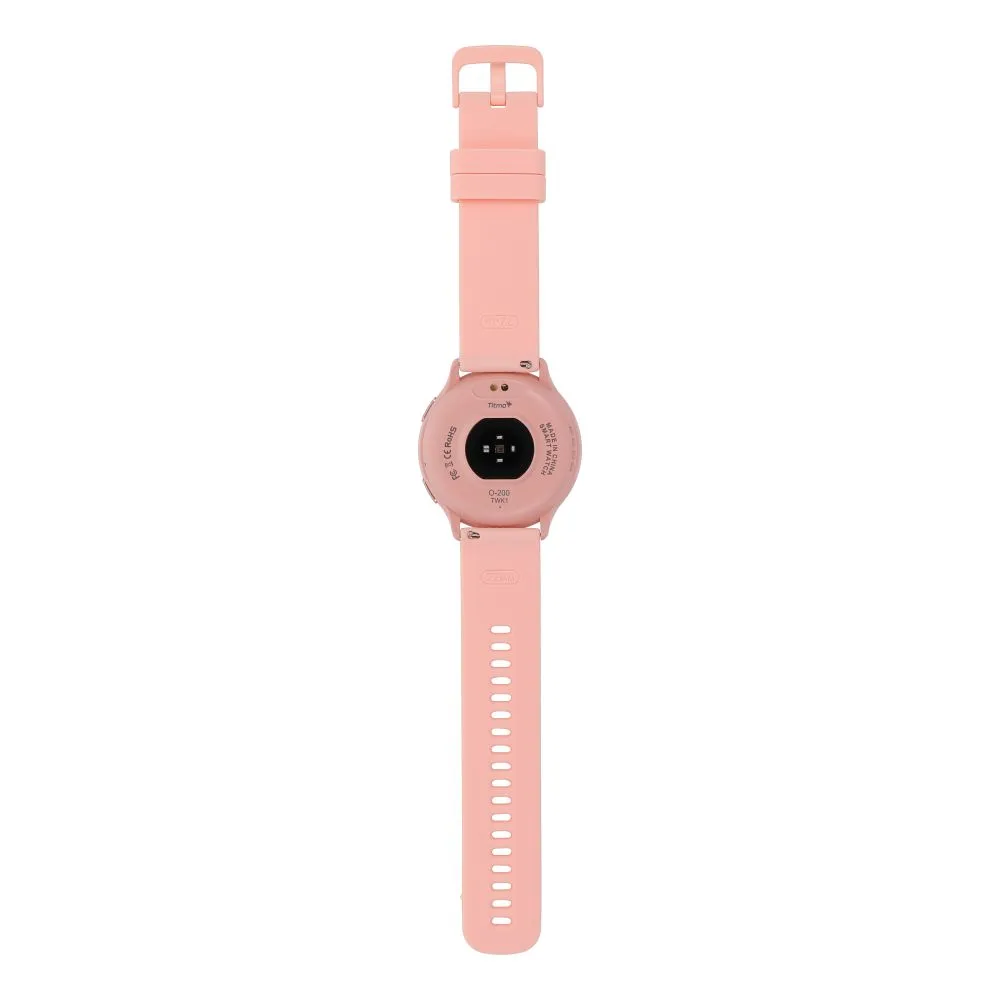 Smartwatch TITMO O-200 (GPS, AMOLED, bluetooth call, silicone strap) pink - Image 4