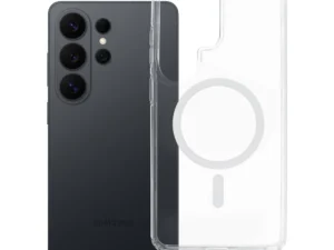 Case for Samsung S26 ULTRA Forcell F-Protect Clear Hybrid Premium compatible with MagSafe transparent