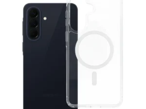 Case for Samsung A57 Forcell F-Protect Clear Hybrid Premium compatible with MagSafe transparent