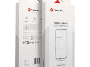 Case for Xiaomi Redmi Note 17 Pro Max 5G Forcell F-Protect Clear Hybrid Premium compatible with MagSafe transparent